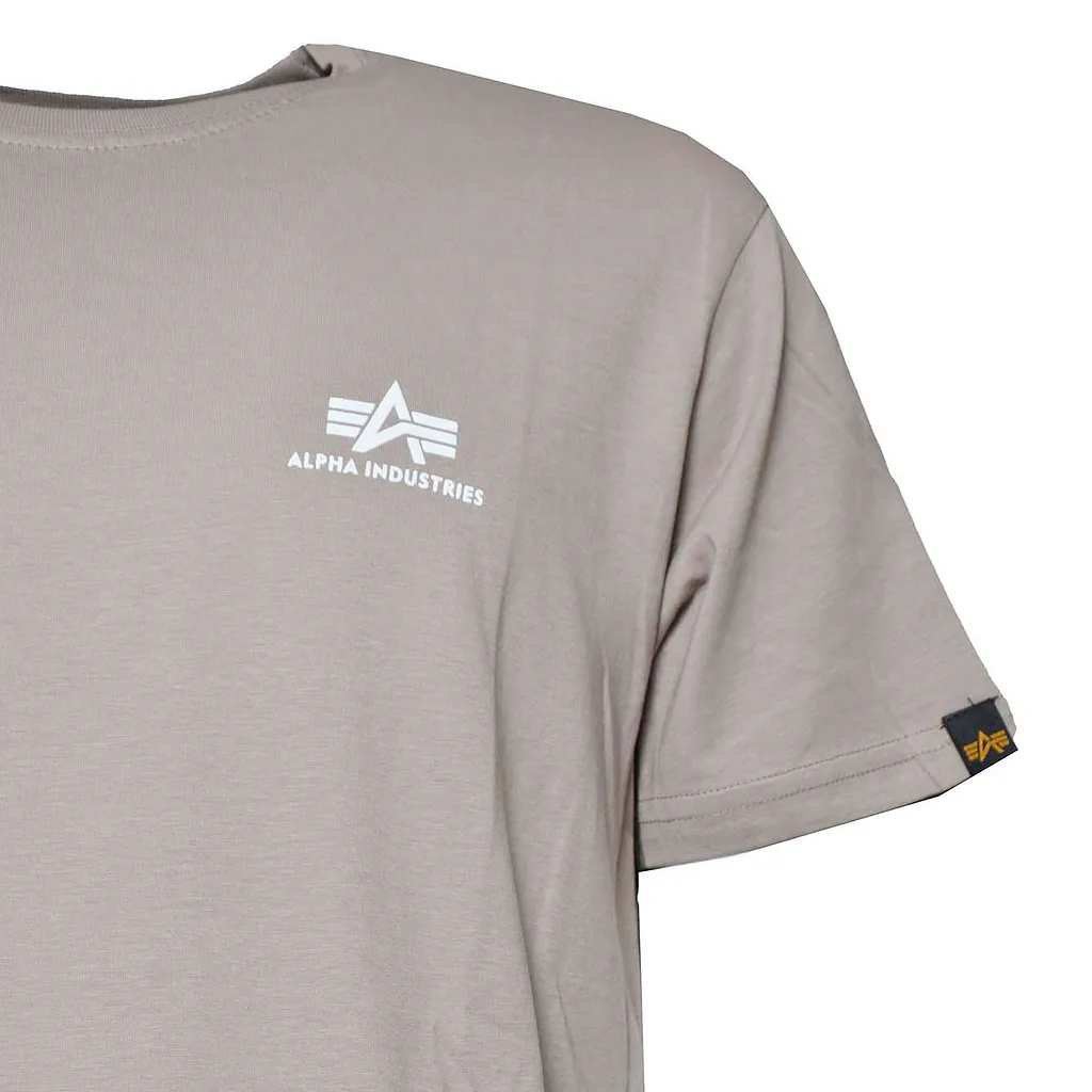 Alpha Industries Logo Printed Crewneck T-Shirt