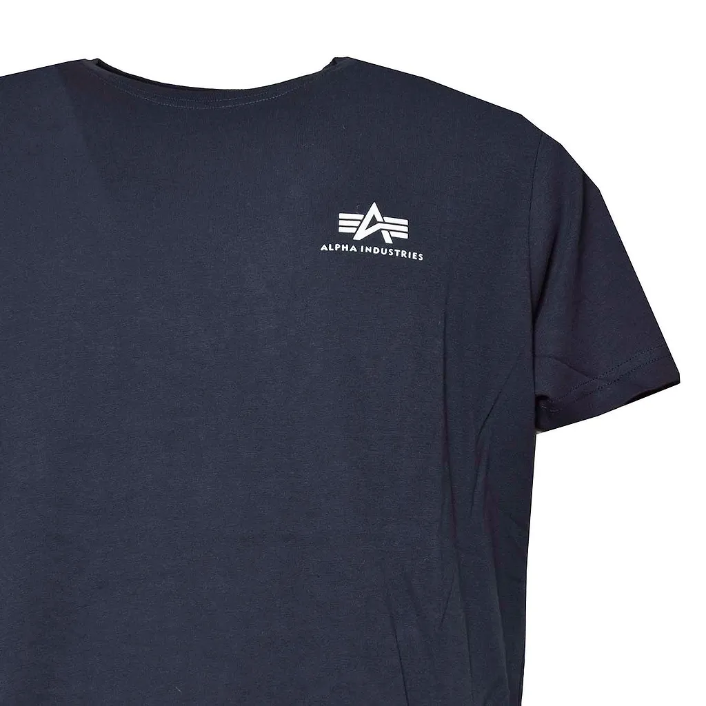 Alpha Industries Logo Printed Crewneck T-Shirt