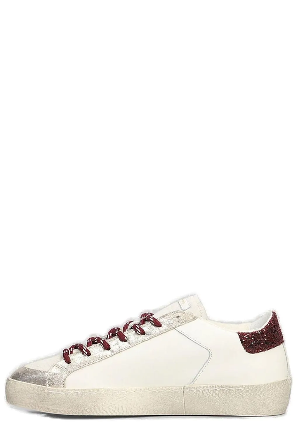 Ama Brand Embellished Lace-Up Sneakers
