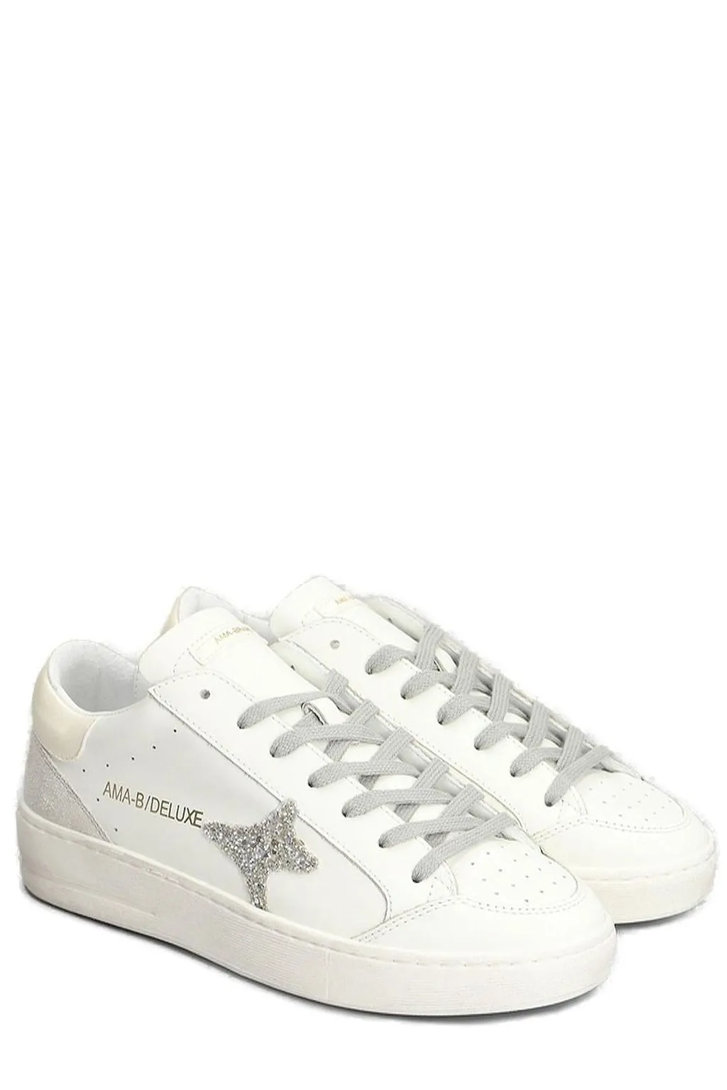 Ama Brand Star Embellished Sneakers