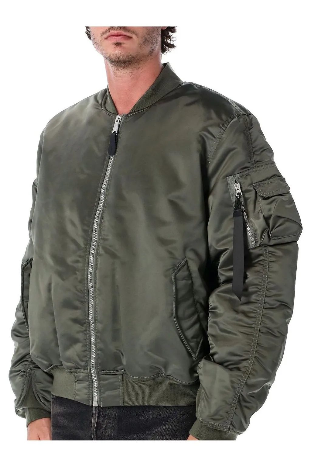 Alpha Industries Ma 1 Uv Bomber Jacket