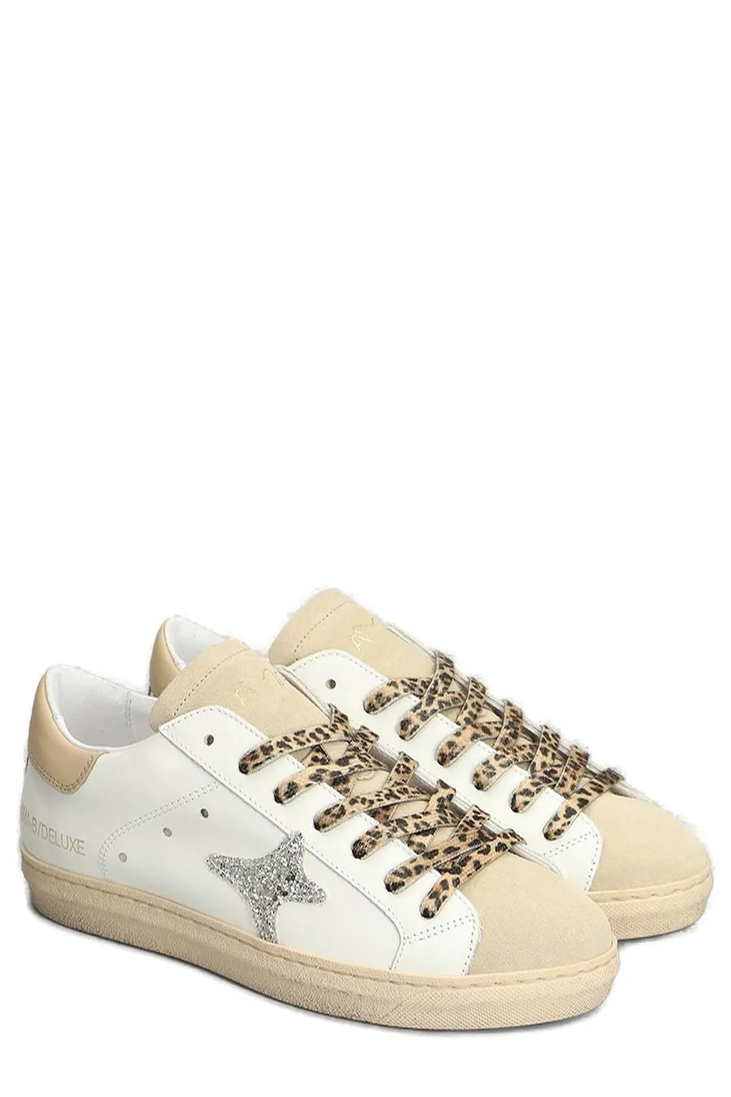 Ama Brand Star Embellished Sneakers