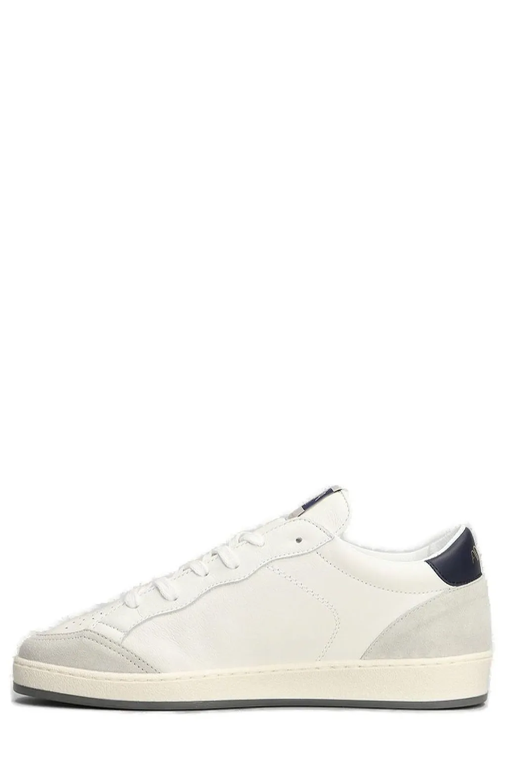Ama Brand Star-Patch Perforated Sneakers