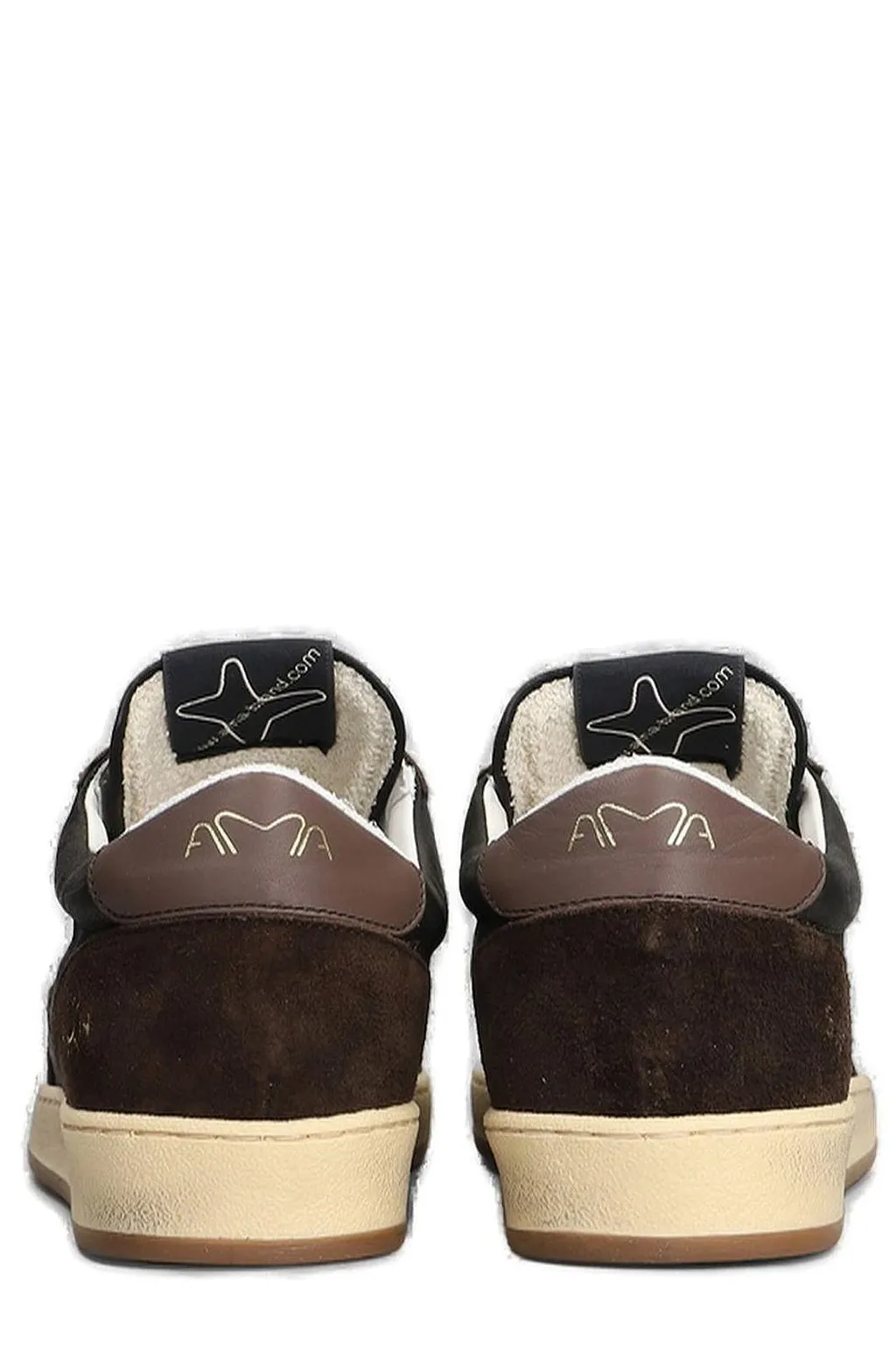 Ama Brand Star Patch Sneakers