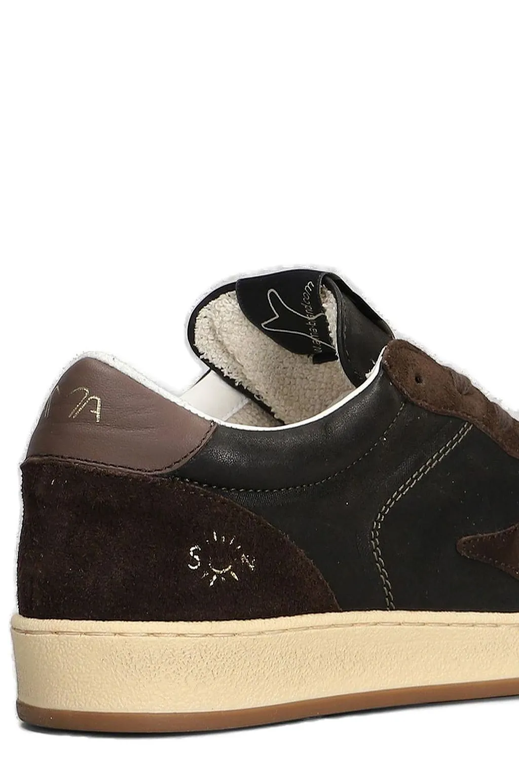 Ama Brand Star Patch Sneakers