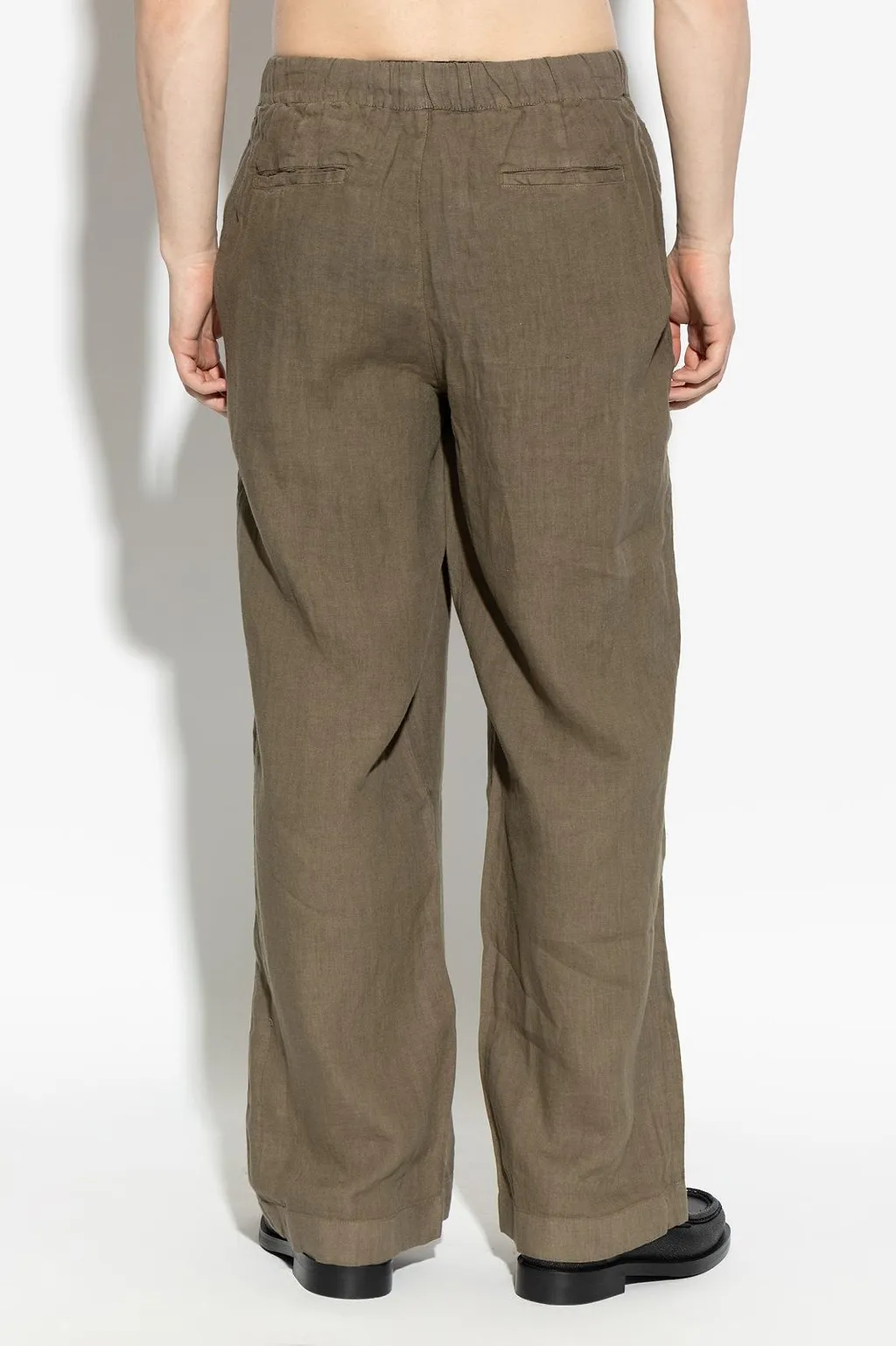 Allsaints Sharp Drawstring Wide-Leg Pants