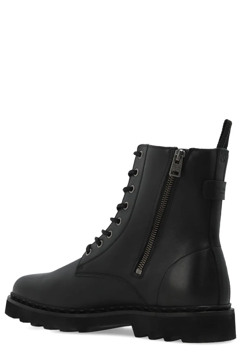 Allsaints Skiff Lace-Up Ankle Boots