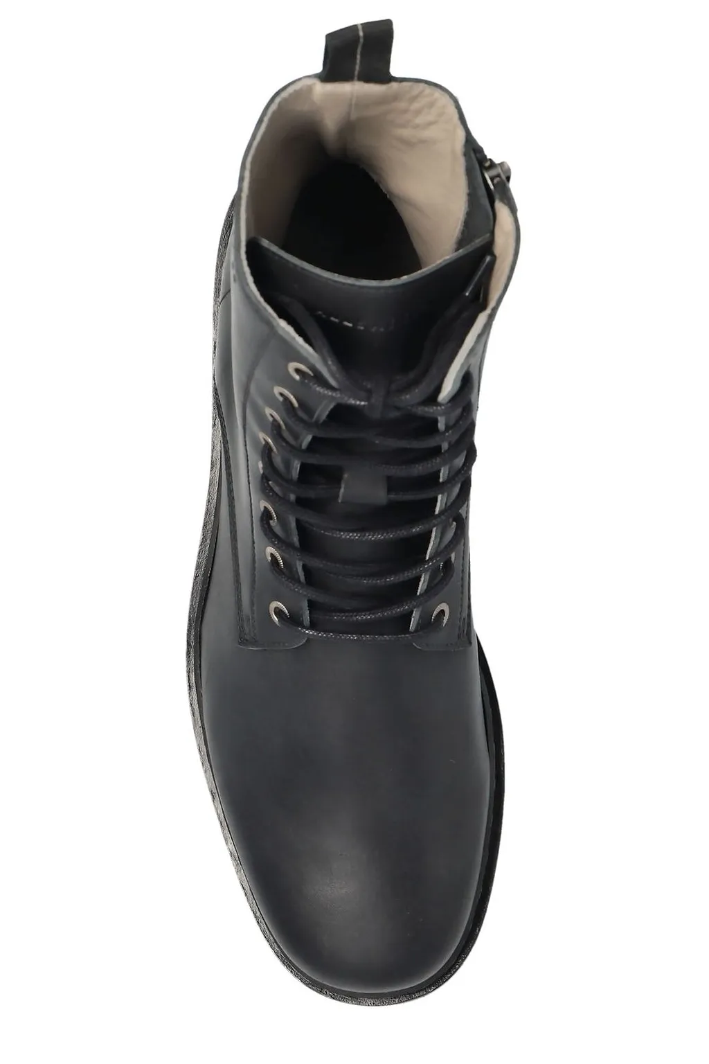 Allsaints Skiff Lace-Up Ankle Boots