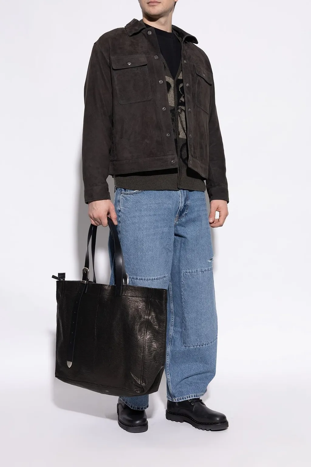Allsaints Skiff Lace-Up Ankle Boots