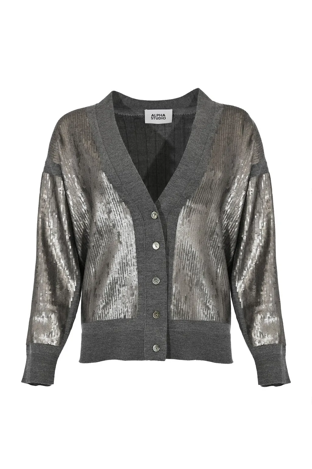 Alpha Studio New Sequin Cardigan