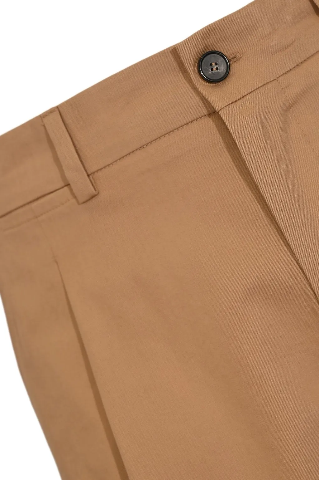 Amaranto Pleated Tailored Shorts
