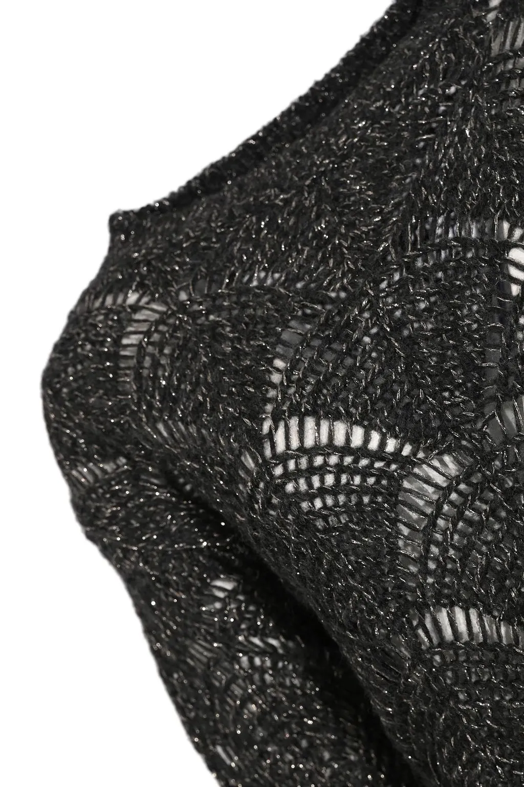 Alpha Studio Open-Knit Knitted Sweater