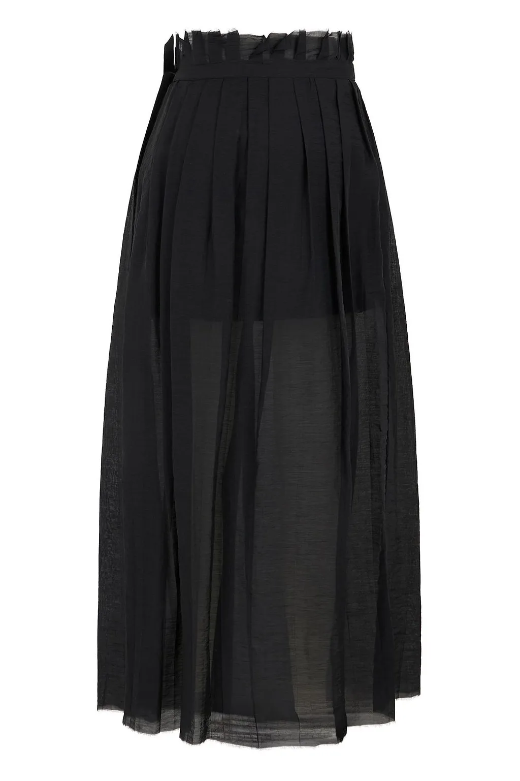 Alpha Studio Pleated Long Skirt