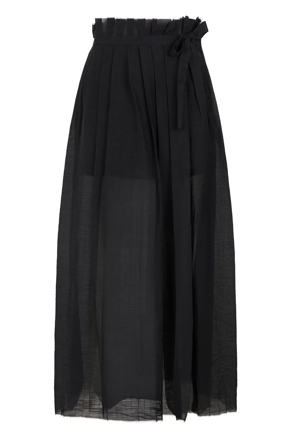 Alpha Studio Pleated Long Skirt