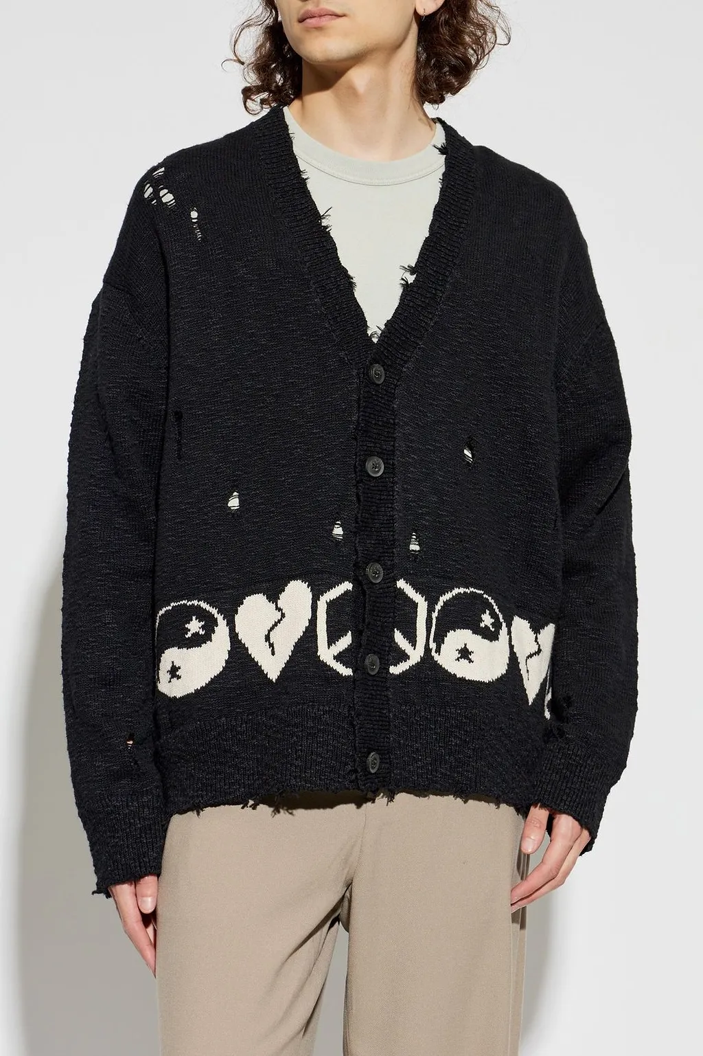 Allsaints Tabua Distressed Cardigan