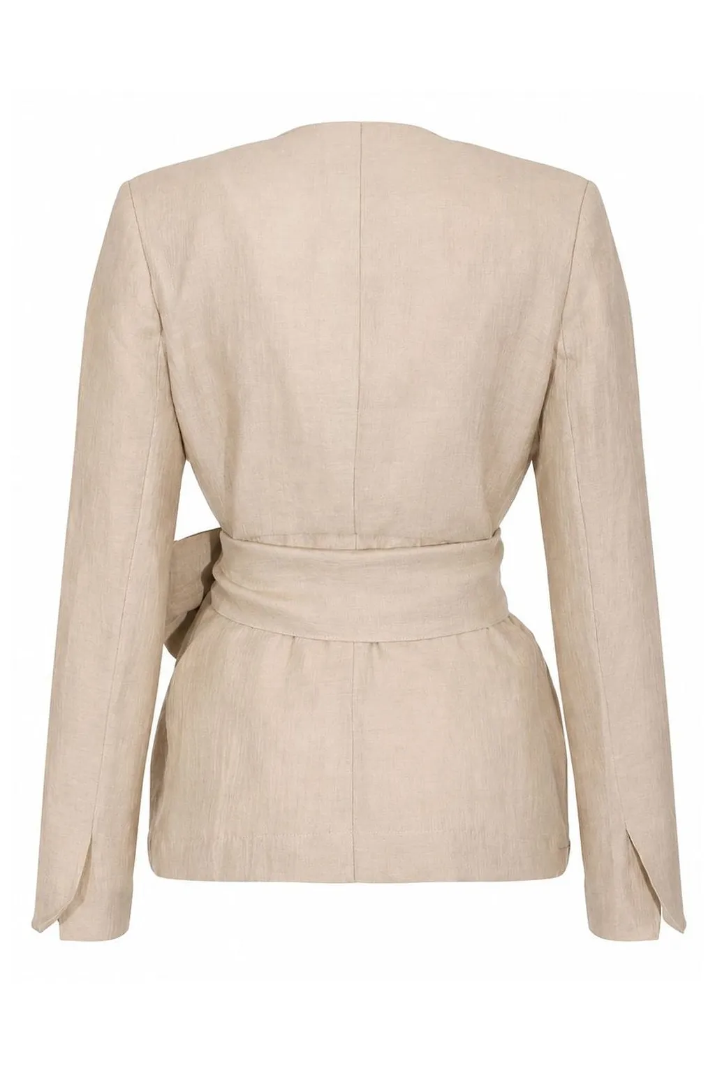 Alpha Studio Rope Belted Wrap Jacket