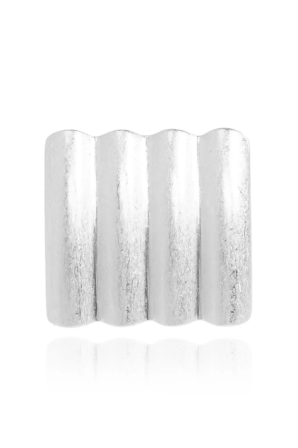 Allsaints Textured Bar Stud Earrings