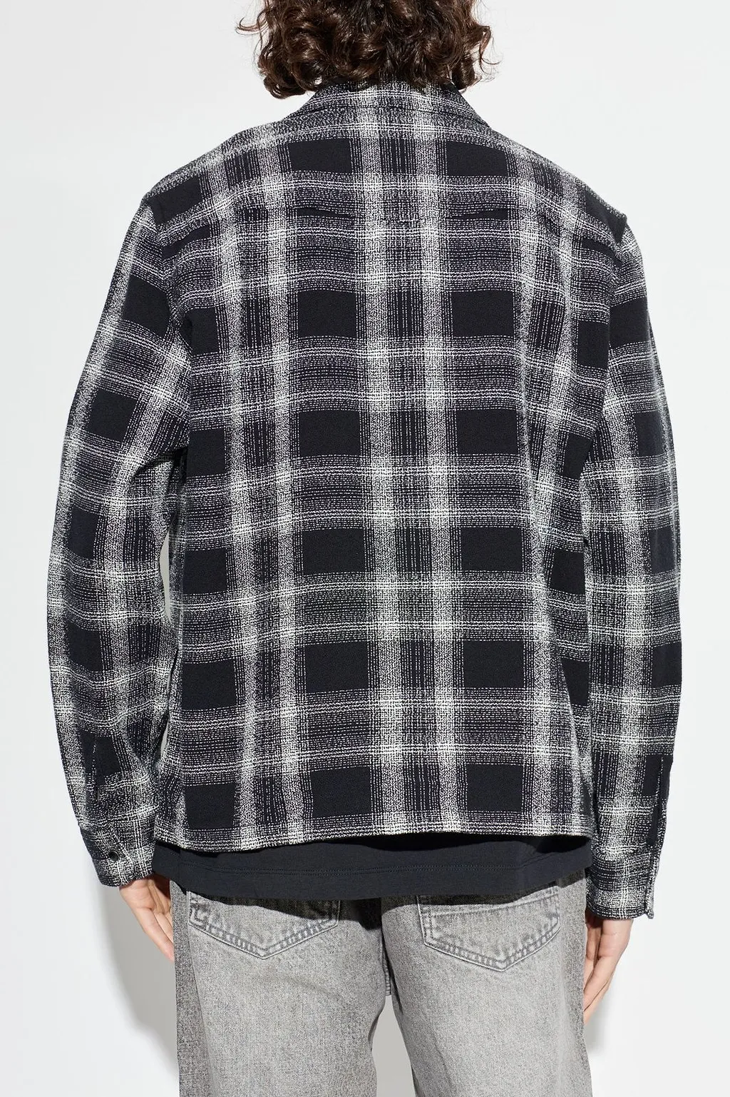 Allsaints Teshio Check Long-Sleeved Shirt