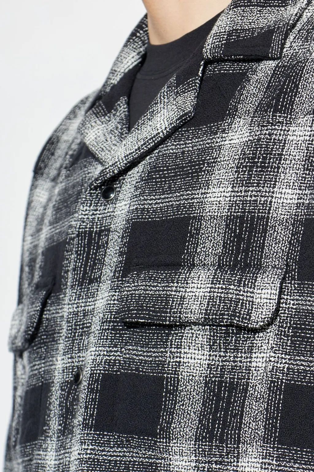 Allsaints Teshio Check Long-Sleeved Shirt
