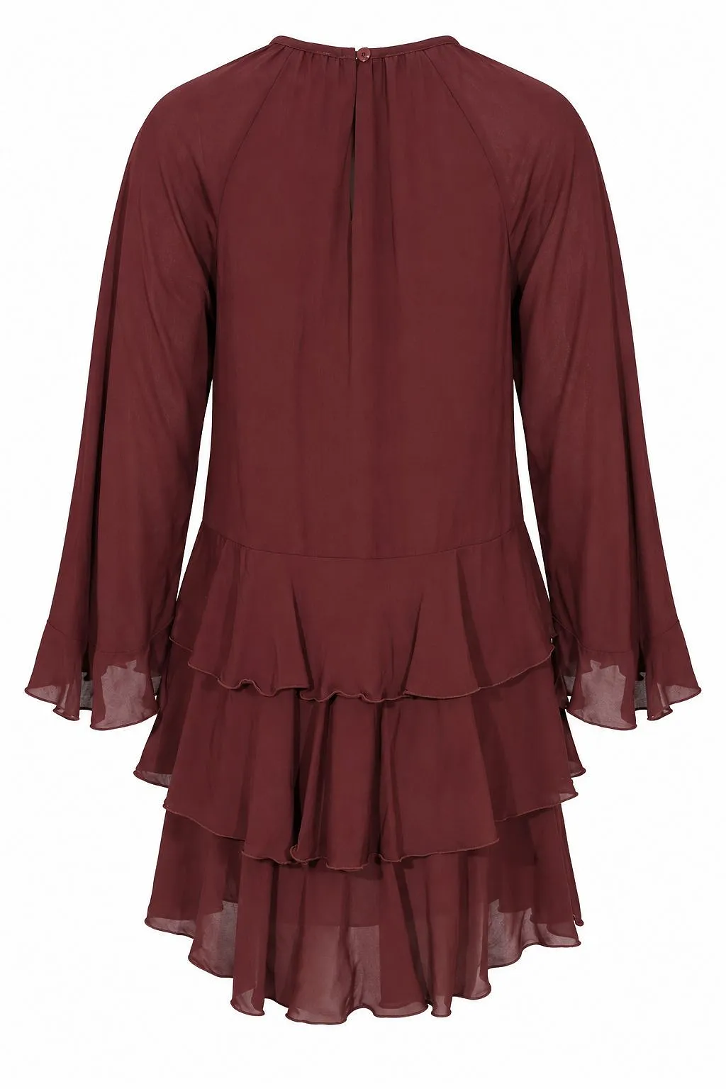 Alpha Studio Ruffled Tiered Dress