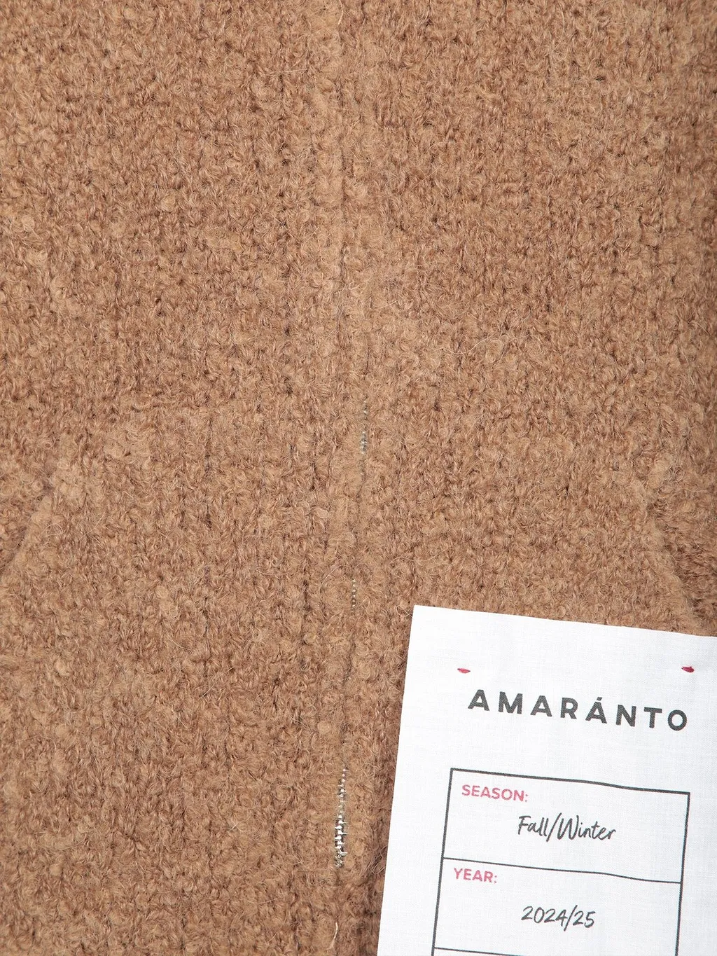 Amaranto Zipped Cardigan