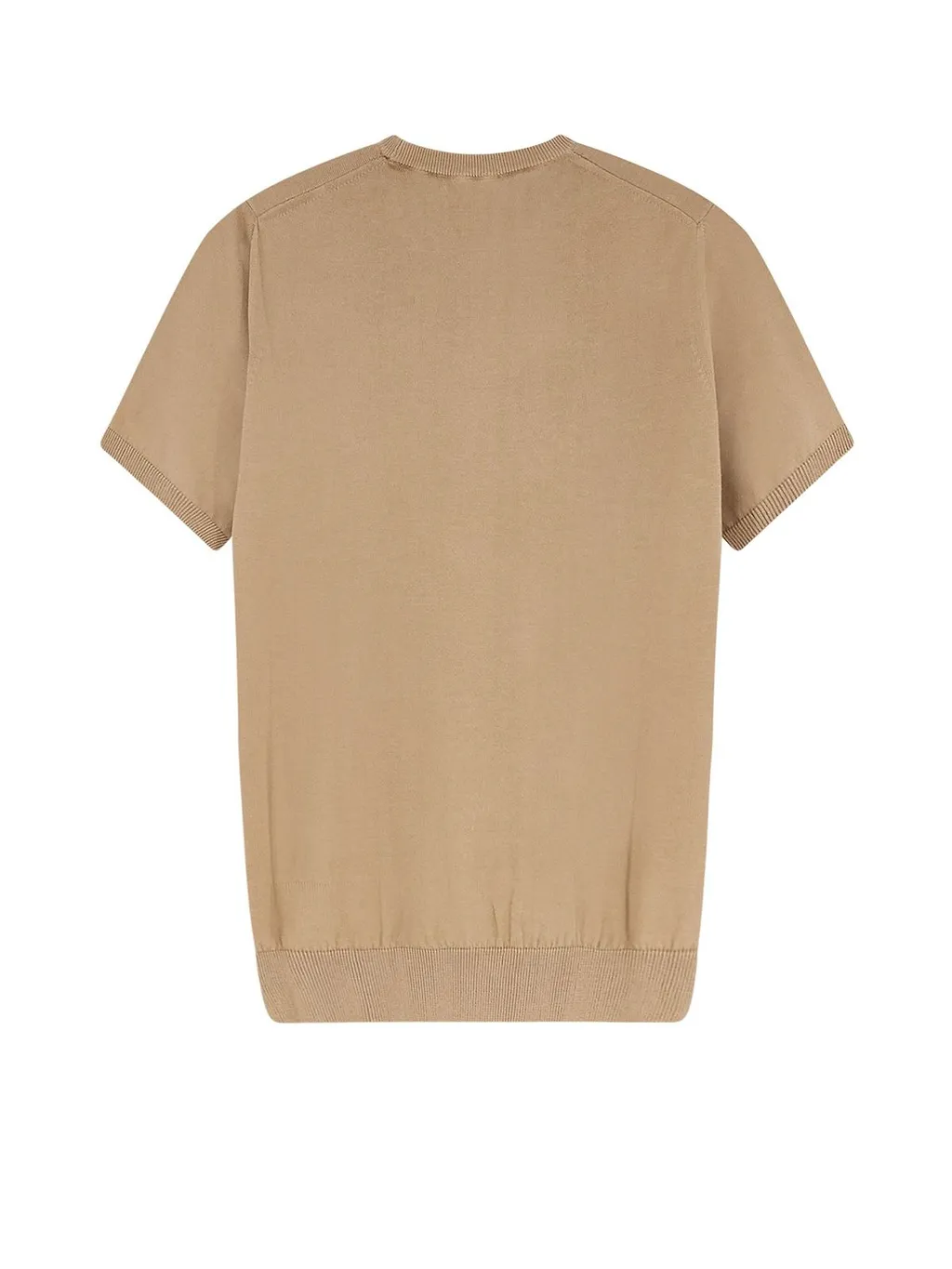 Alpha Studio Short-Sleeve Knitted Top