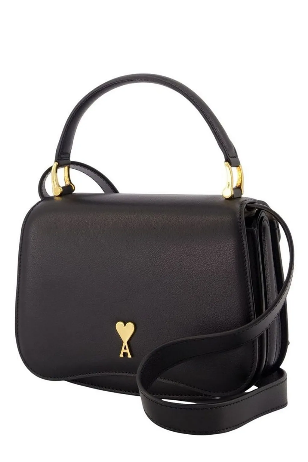 Ami Logo Plaque Shoulder Bag