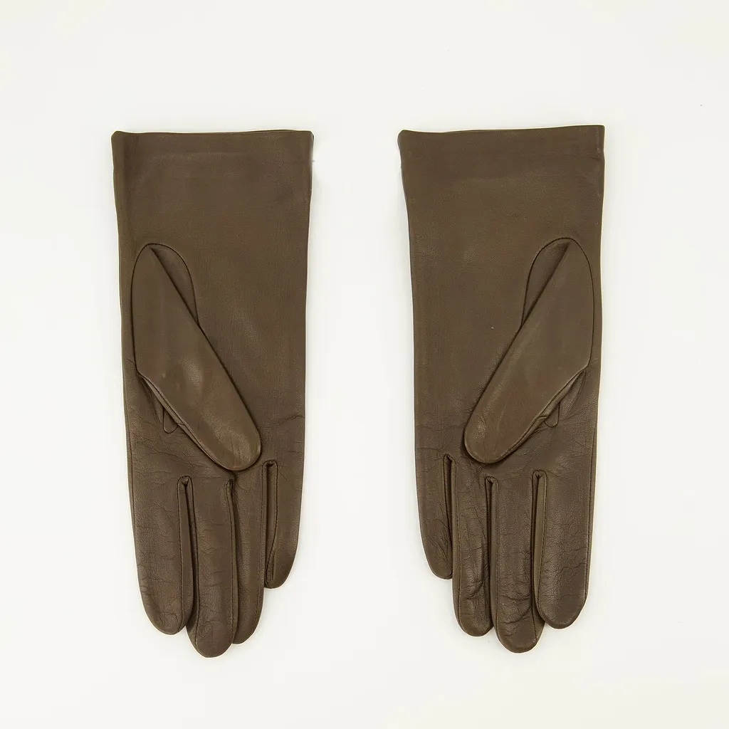 Ami Logo Strap Gloves