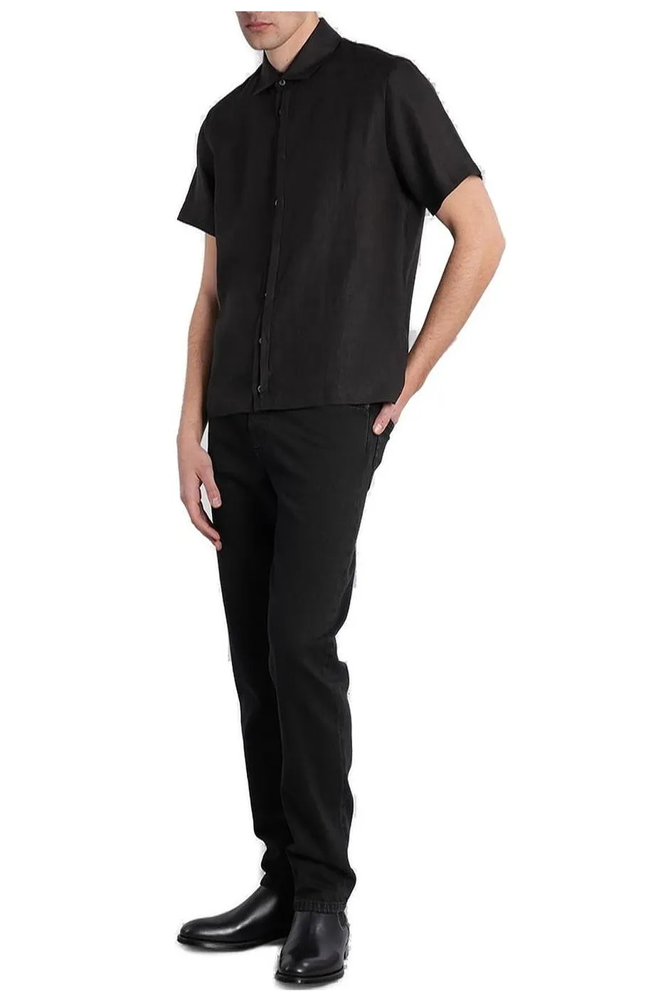 Alpha Studio Short Sleeved Shirt