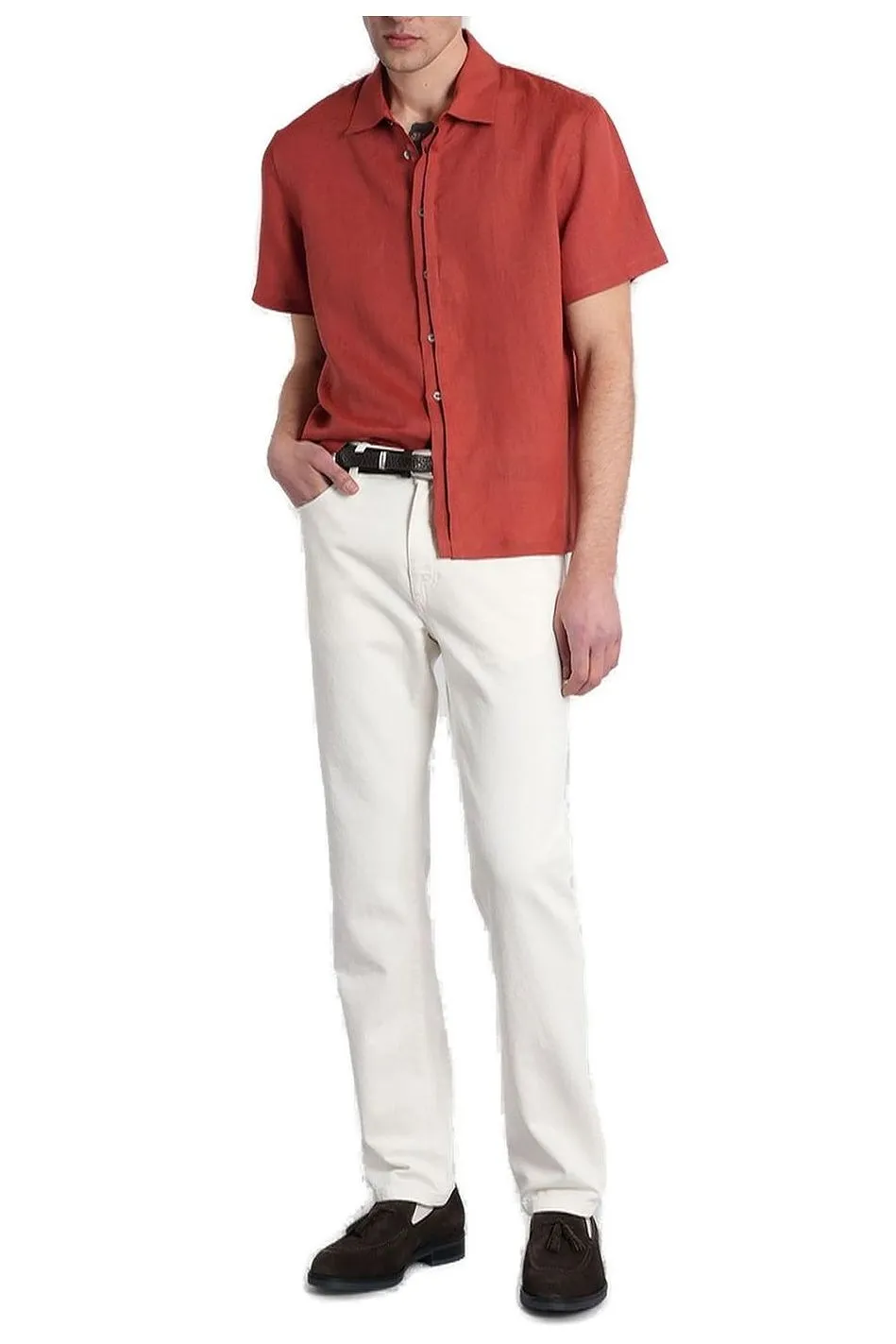 Alpha Studio Short Sleeved Shirt
