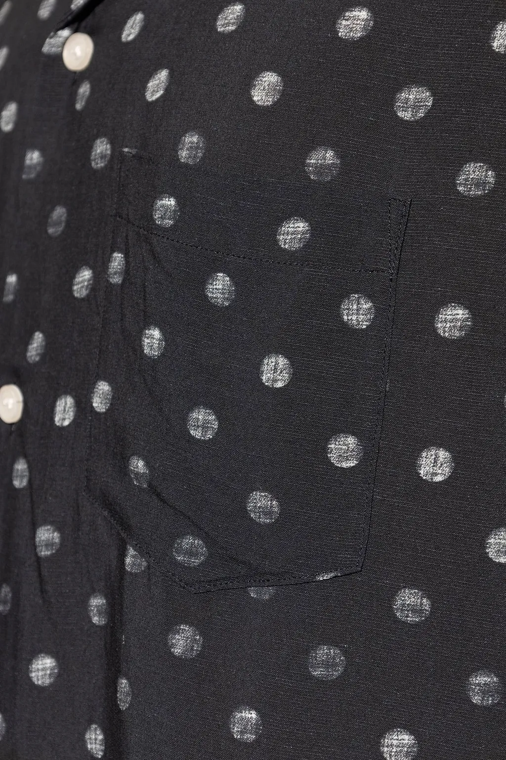 Allsaints Upton Polka Dot Short Sleeve Shirt