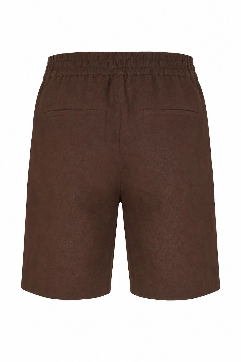 Alpha Studio Tailored Elastic-Waist Shorts