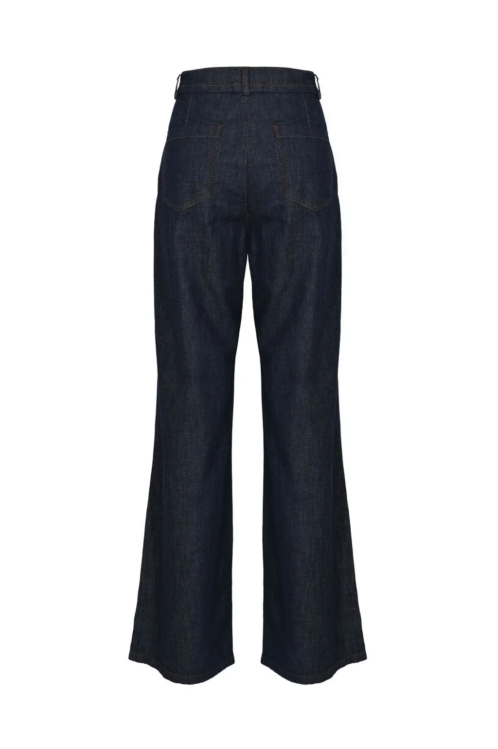 Alpha Studio Tie-Waist Wide-Leg Pants
