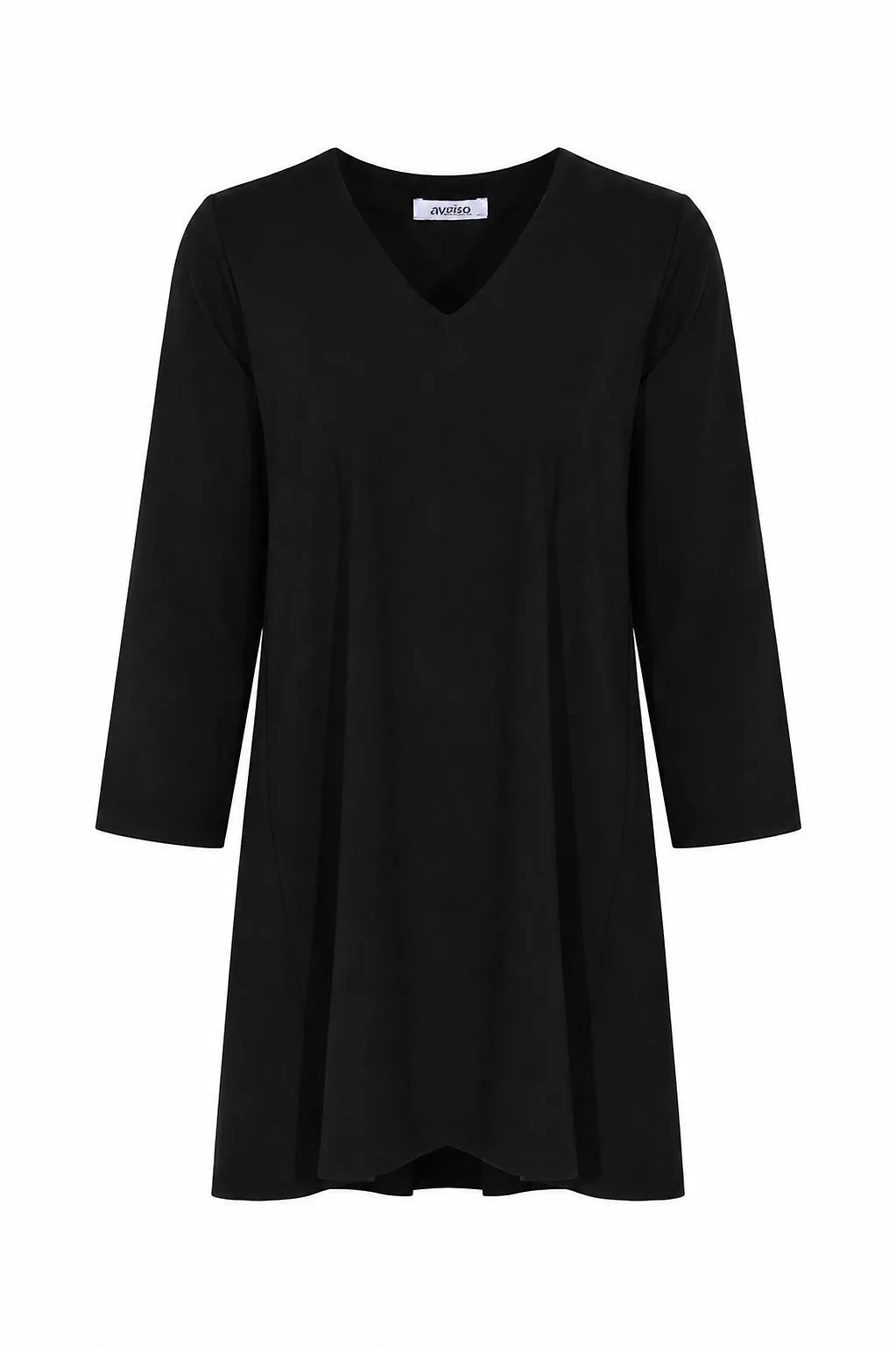Alpha Studio V-Neck A-Line Dress