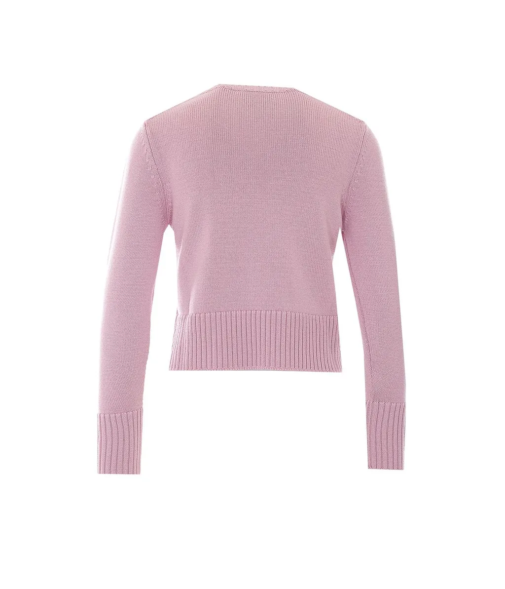 Alpha Studio V-Neck Knitted Sweater