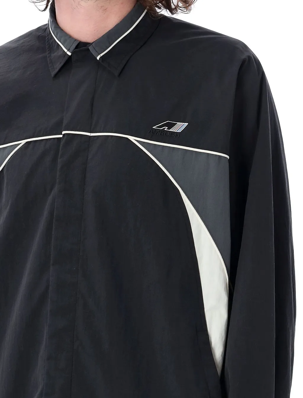 Ambush Logo Embroidered Track Jacket