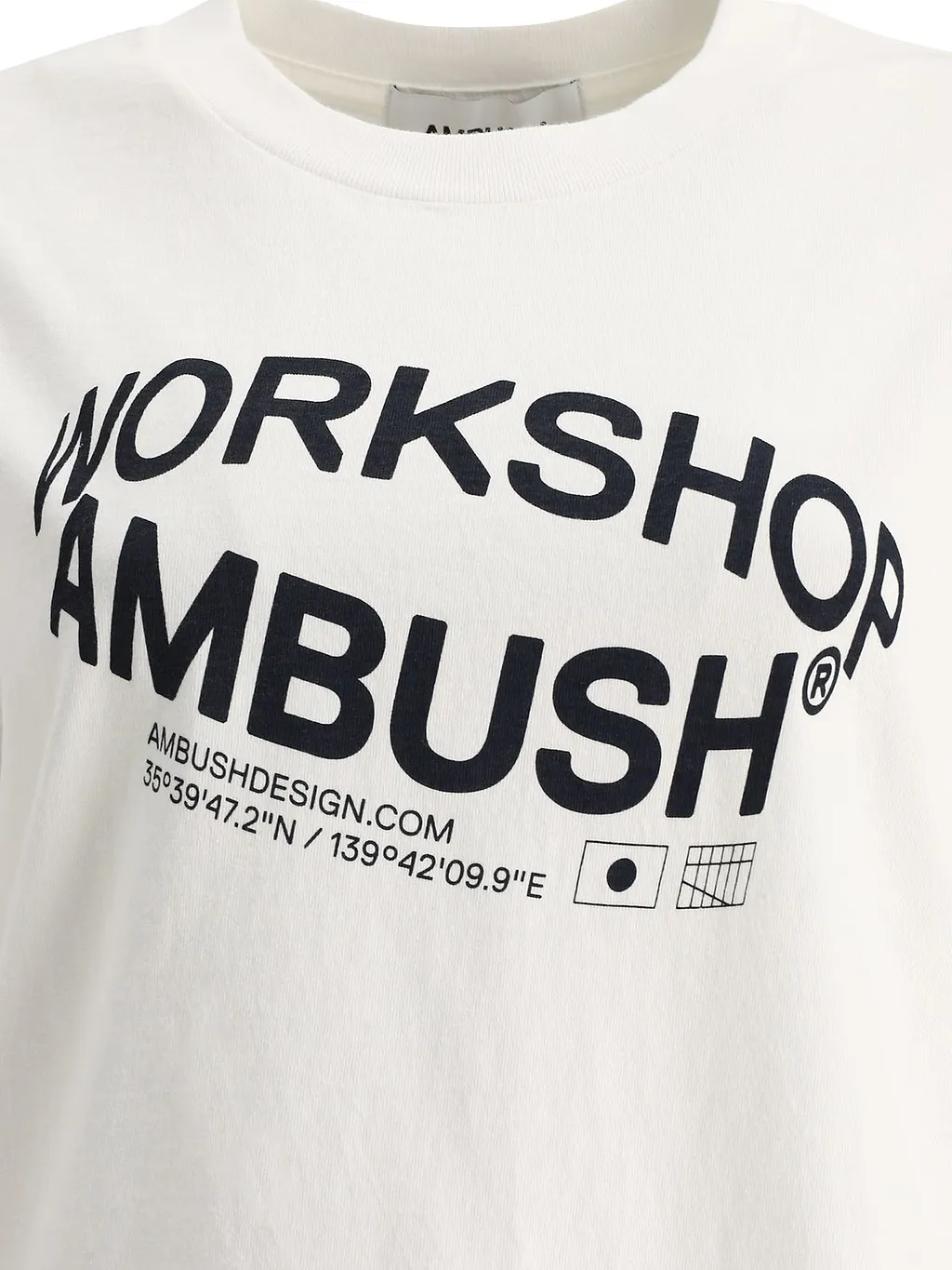 Ambush Logo Printed Crewneck T-Shirt