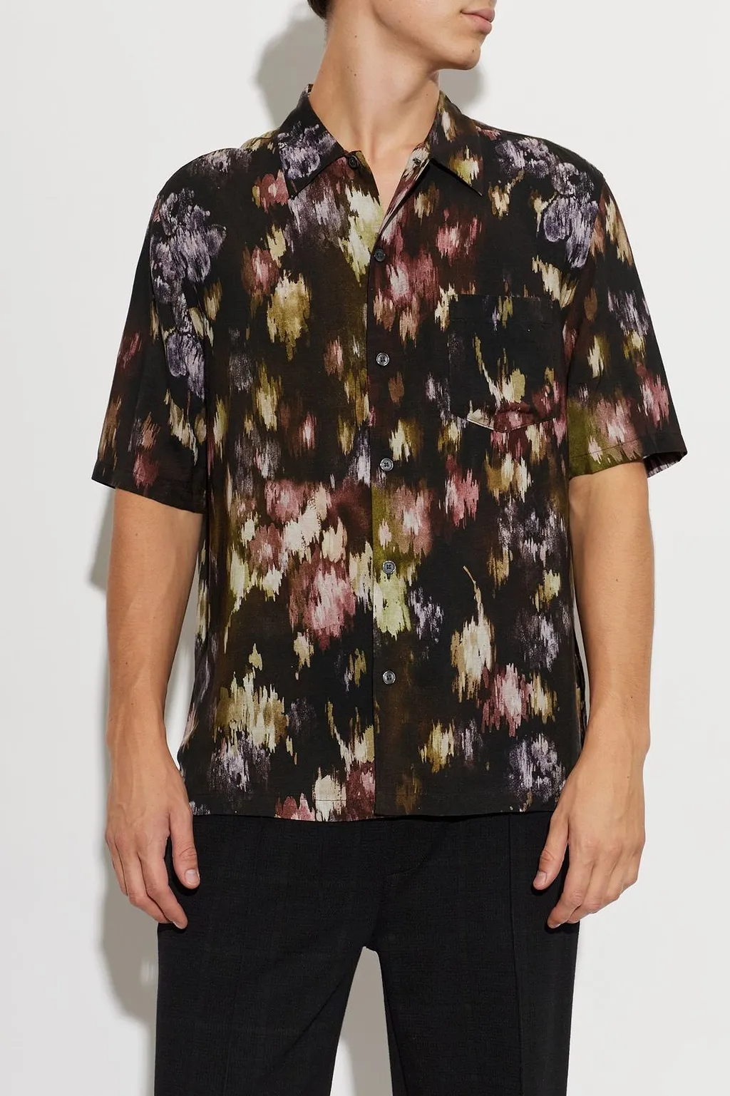 Allsaints Wildflower Abstract Print Shirt