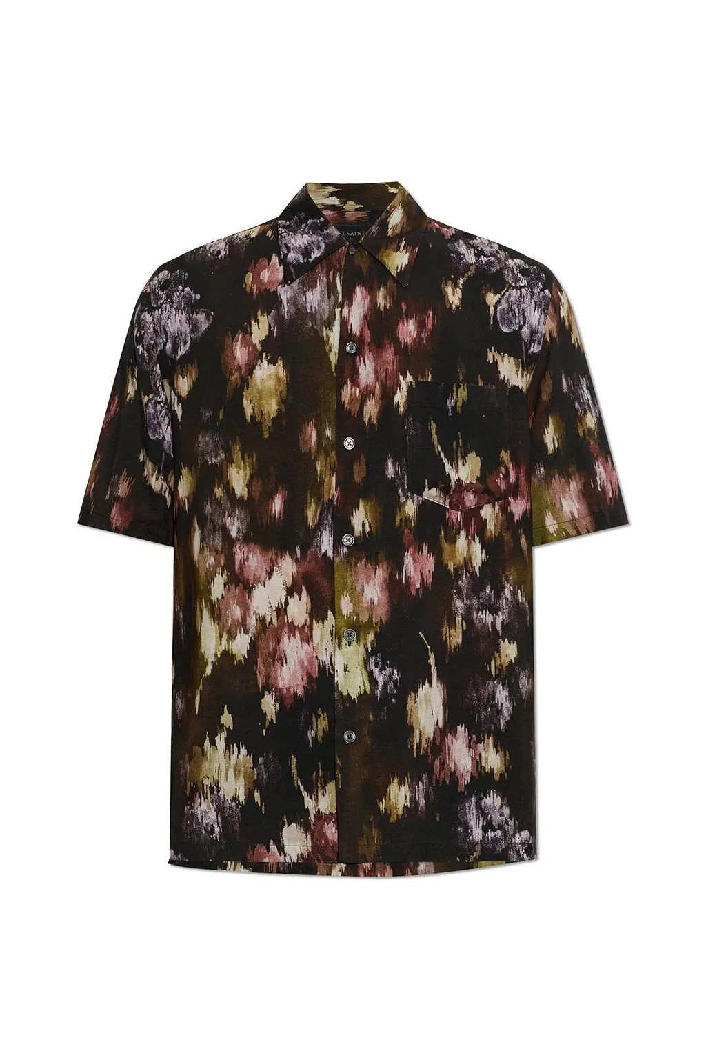 Allsaints Wildflower Abstract Print Shirt