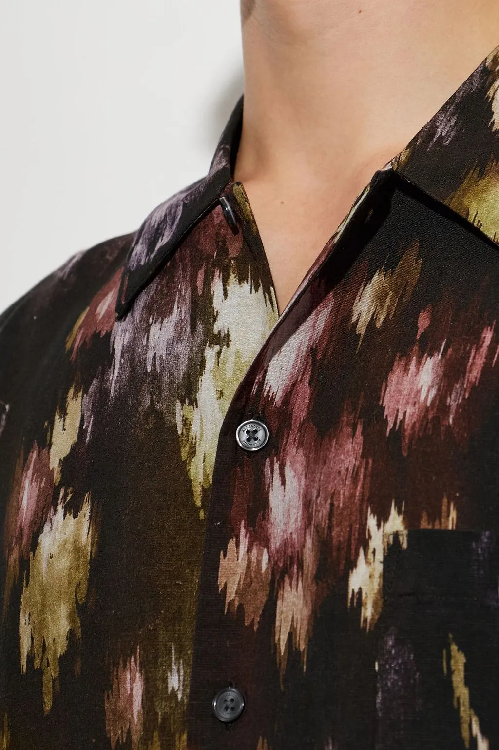 Allsaints Wildflower Abstract Print Shirt