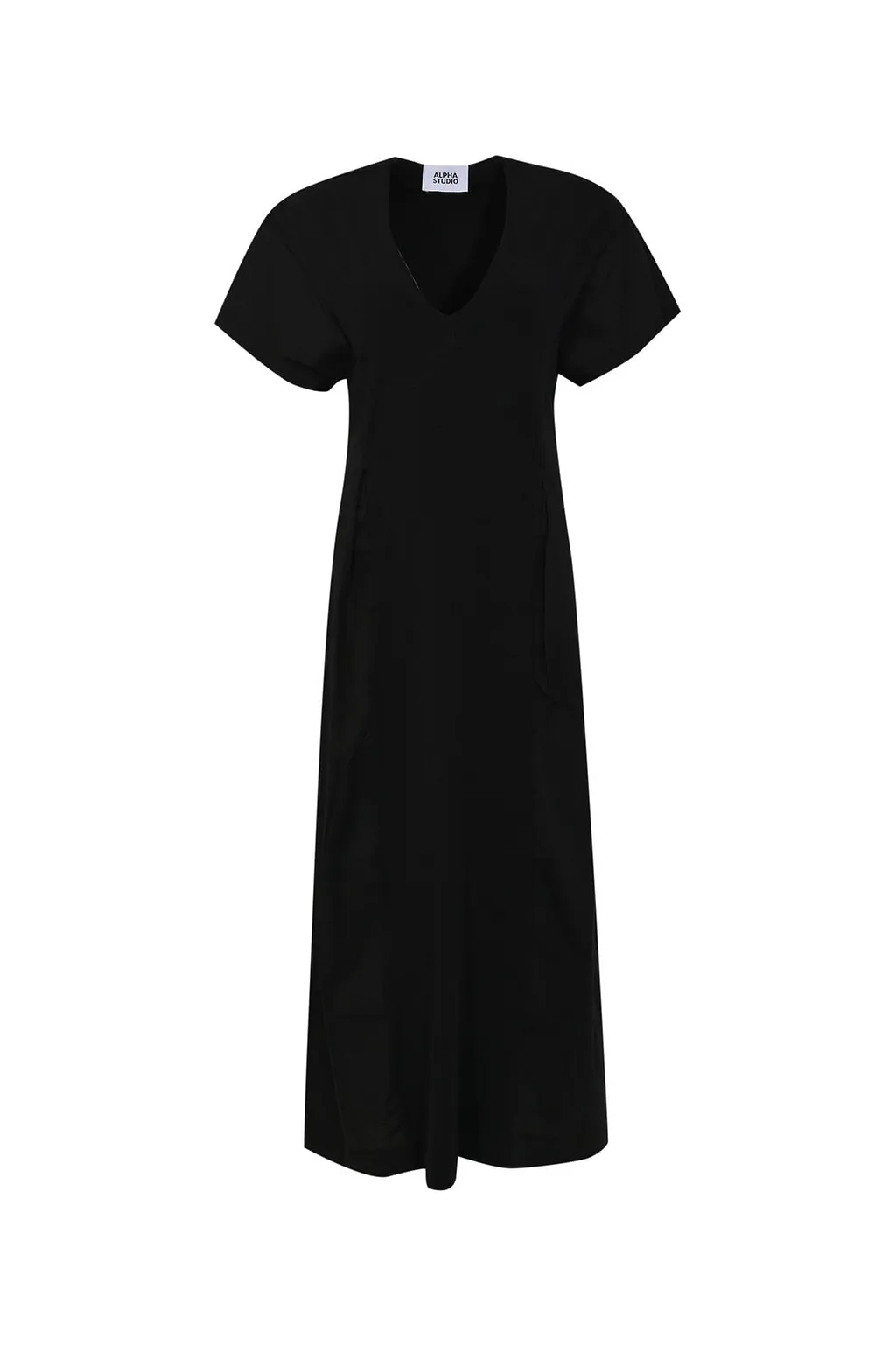 Alpha Studio V-Neck Maxi Dress
