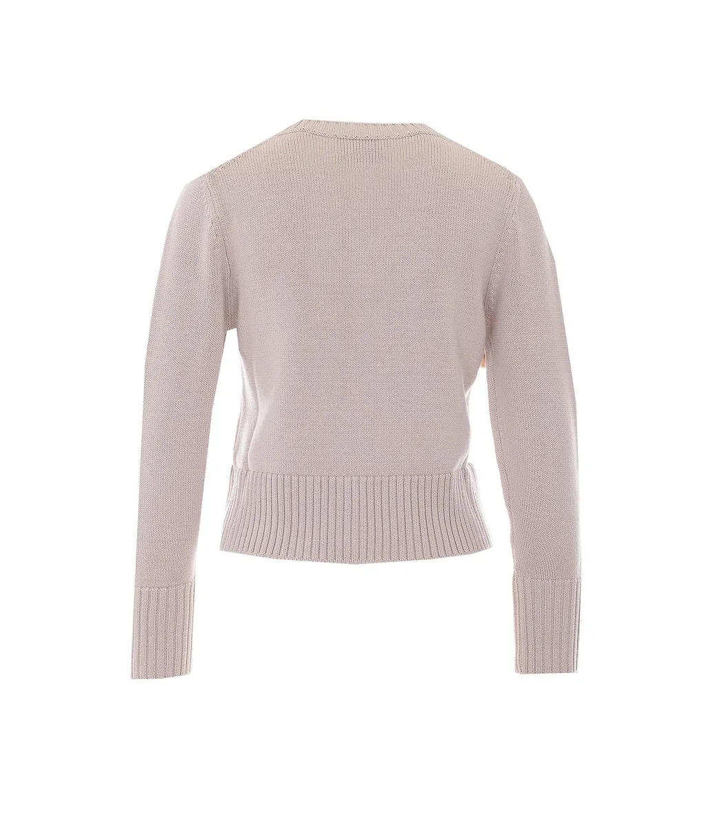 Alpha Studio V-Neck Knitted Sweater