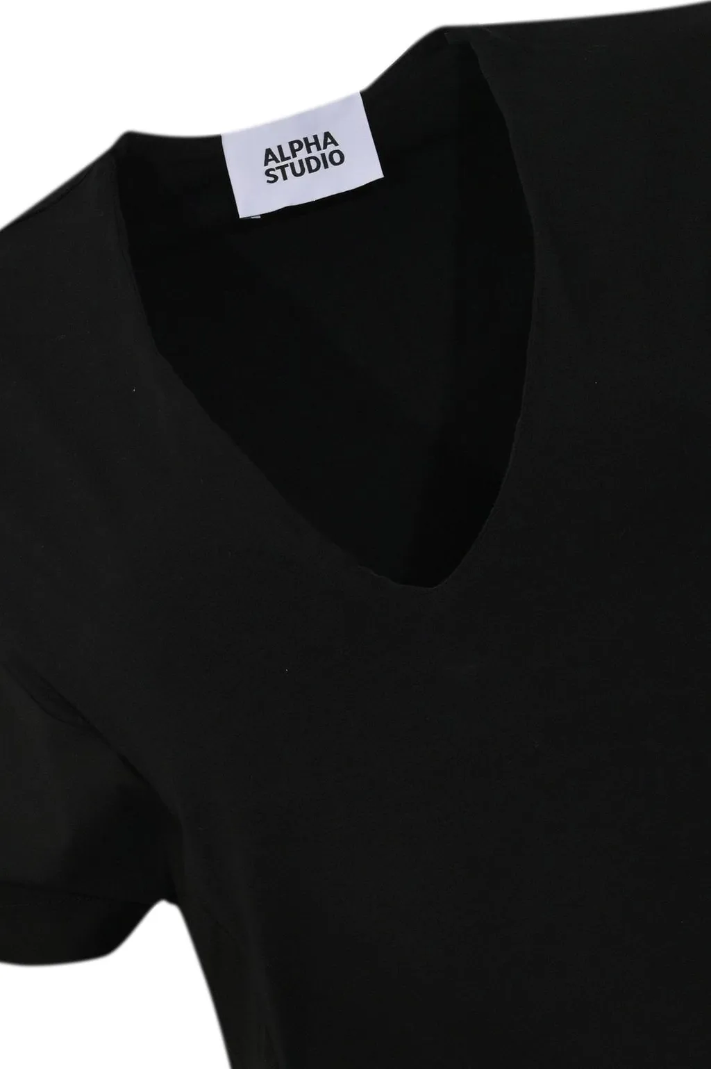 Alpha Studio V-Neck Maxi Dress