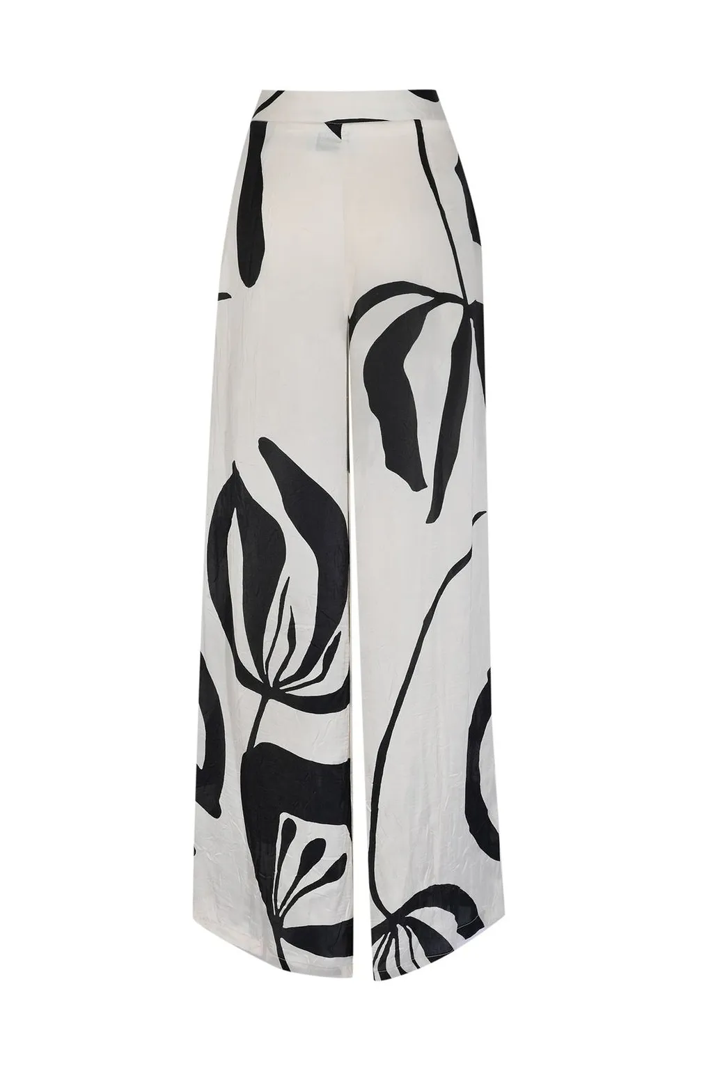 Alpha Studio Wide-Leg Printed Pants