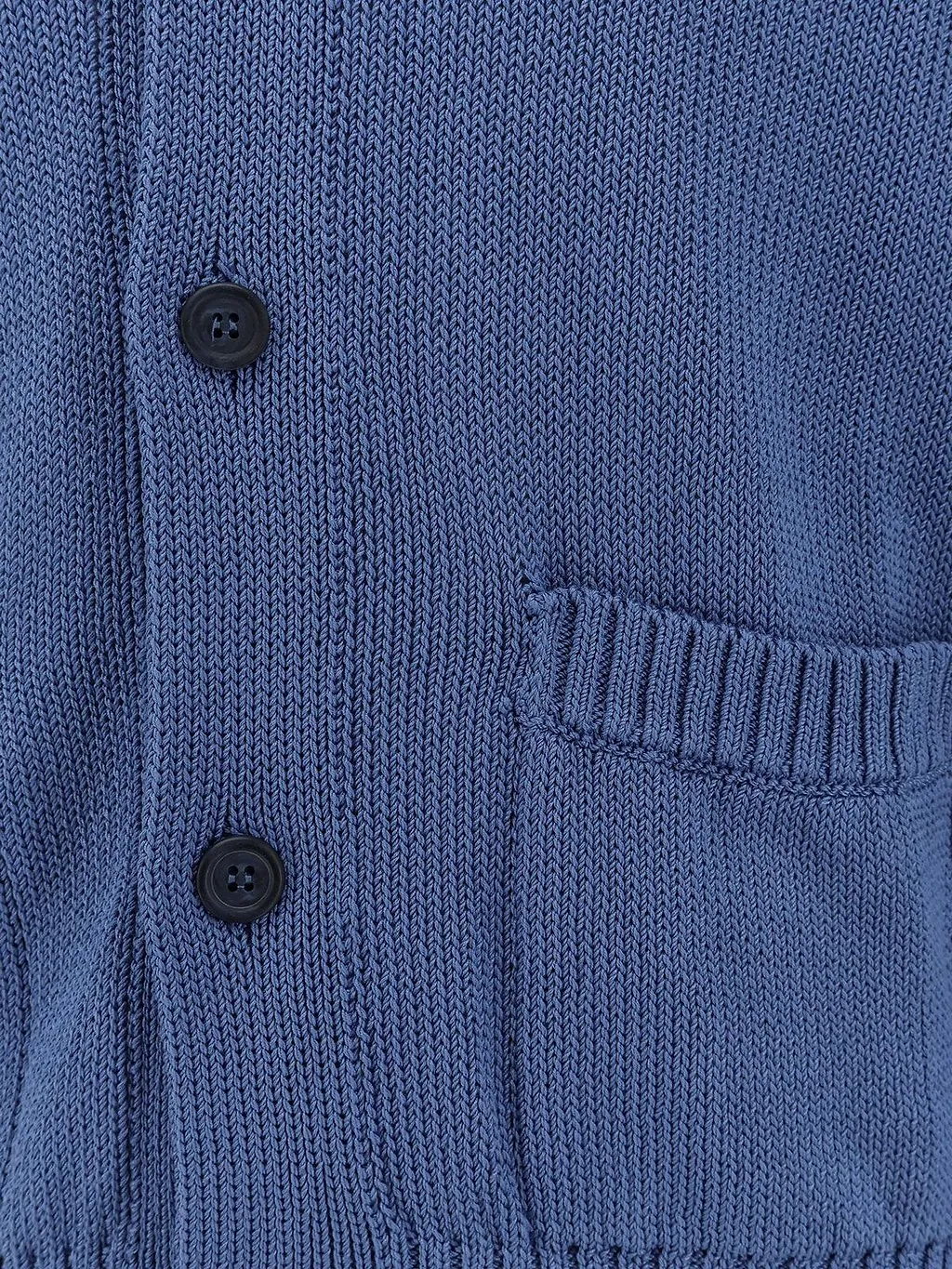 Alpha Studio V-Neck Patch Pocket Cardigan