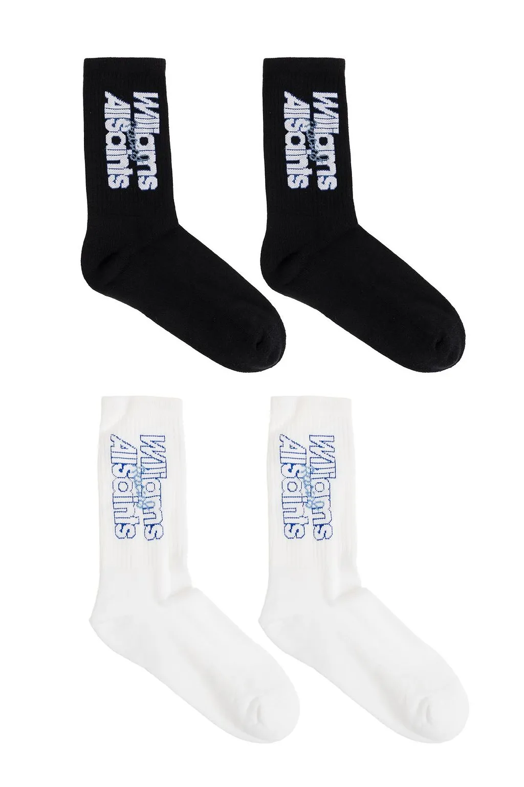 Allsaints X Williams Two-Pair Logo Socks