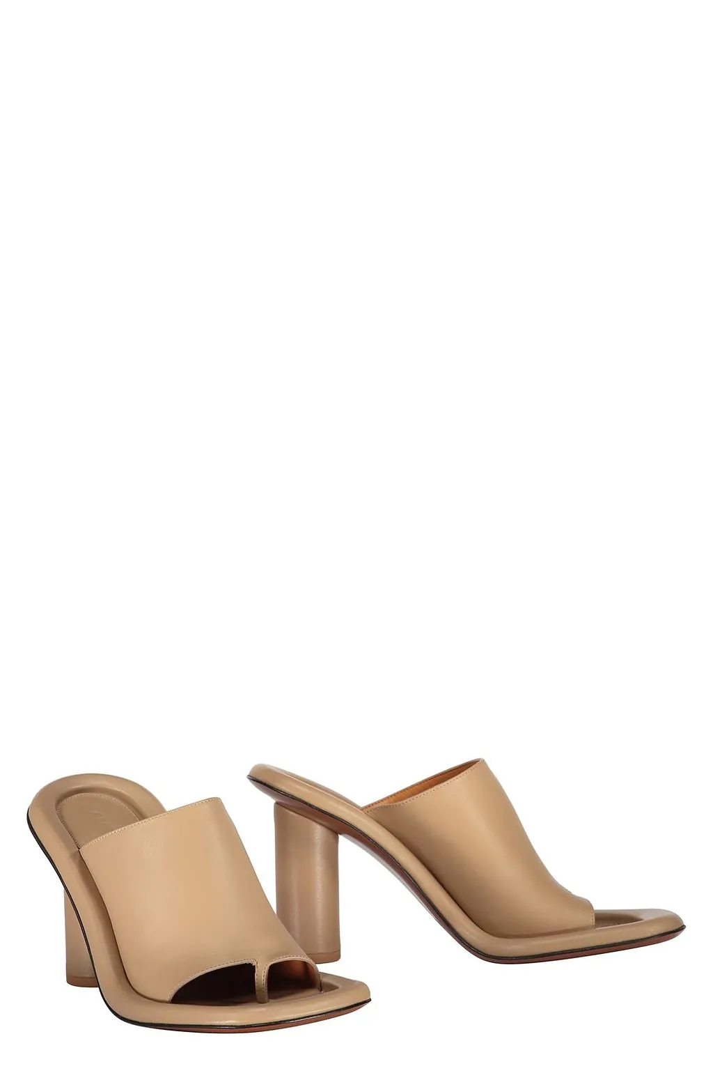 Ambush Square-Toe Block Heel Mules