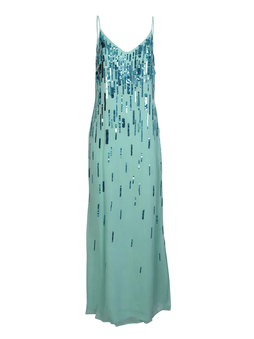 Amen Embellished V-Neck Dresses
