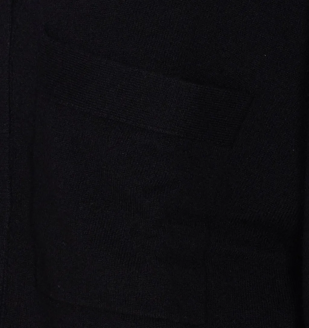 Allude Buttoned V-Neck Cardigan