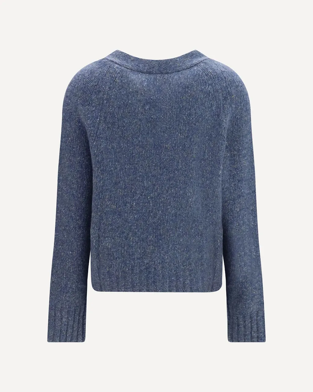 Allude Buttoned V-Neck Cardigan